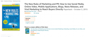 The New Rules of Marketing and PR